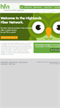 Mobile Screenshot of highlandsfibernetwork.com
